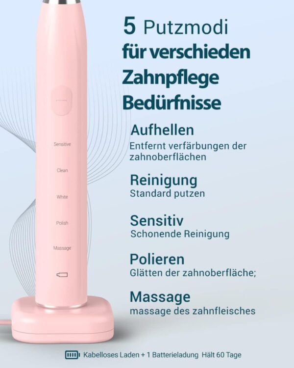 PHYLIAN Sonic Electric Toothbrush - Image 4