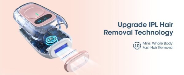 IPL Hair Removal for Women and Men, New Upgraded 999,900 Flashes Permanent Laser - Image 6