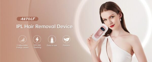 IPL Hair Removal for Women and Men, New Upgraded 999,900 Flashes Permanent Laser - Image 7