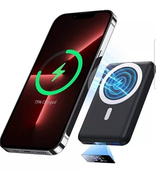 Wireless Power Bank, Yiisonger Slim 10000mAh Magnetic Portable Charger 22.5W PD - Image 3