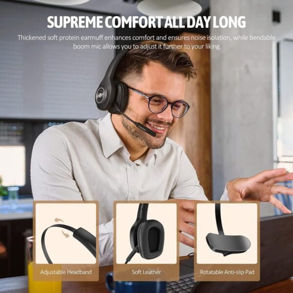 Bluetooth Headset M99 Wireless Headset with Microphone - Image 6