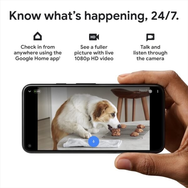 Google indoor Nest Security Cam - 2nd Generation - Image 6