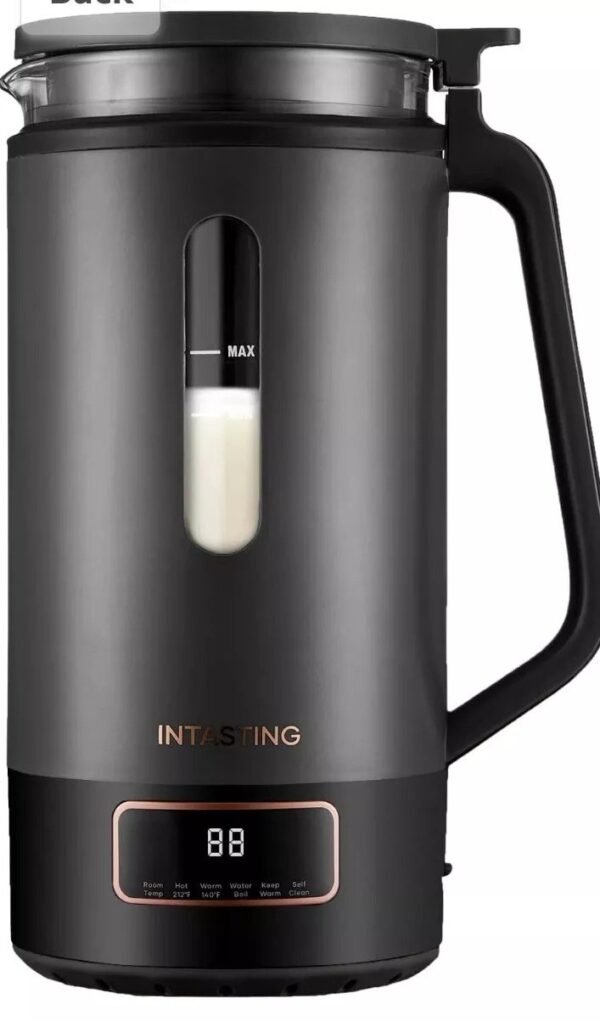 AUTOMATIC NUT MILK MAKER Glass Inner Homemade Grain Machine Delay Boil Water