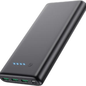 About this item 2-in-1 Fast Charging: With a 65W total output and two USB ports, the power bank delivers high-speed charging for 2 power-hungry devices simultaneously. (Note: USB-C 1 has a maximum output of 45W while USB-C 2 has a maximum output of 20W.) 30W High-Speed Recharge: A full charge takes 4.5 hours—twice as fast as a standard portable charger.