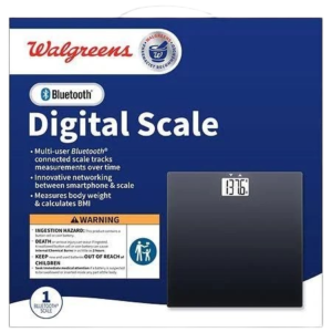 Bluetooth Digital Scale ~Measures Body Weight & Calculates BMI.